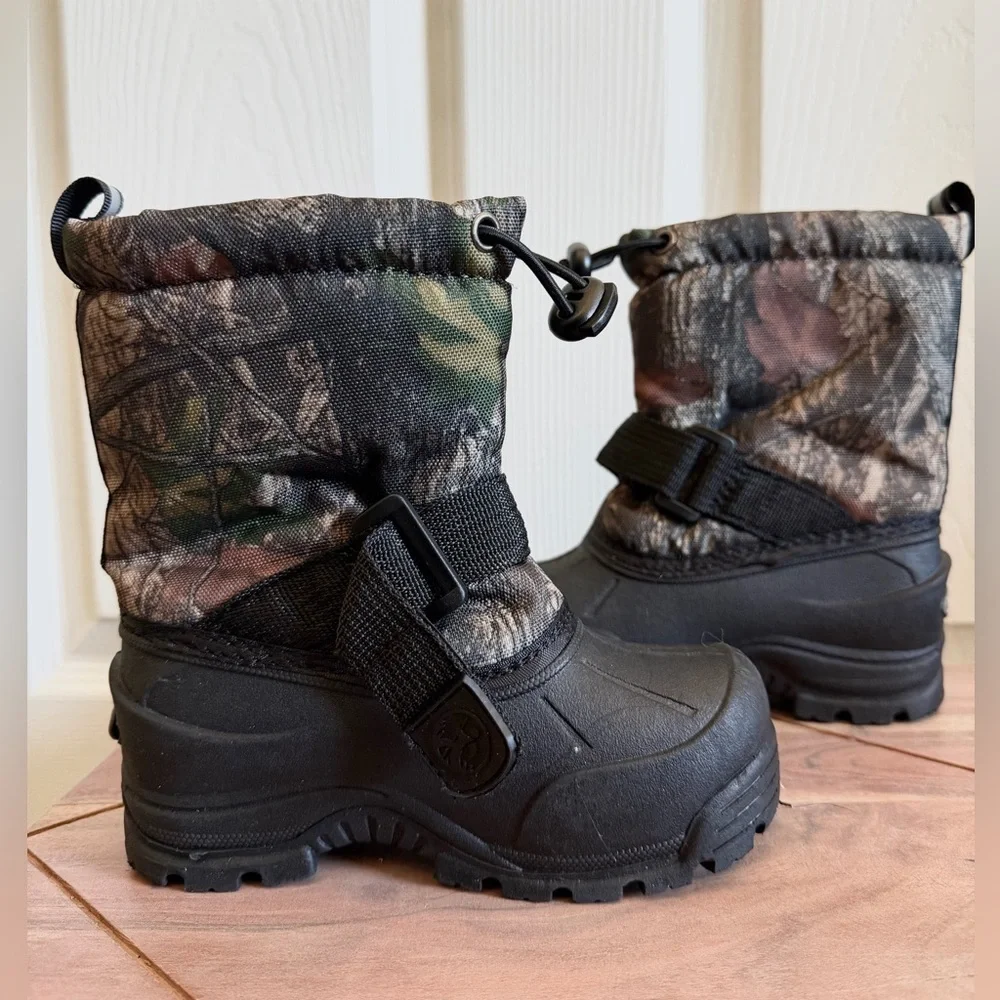Northside Kids Camouflage Insulated Winter Snow Boots